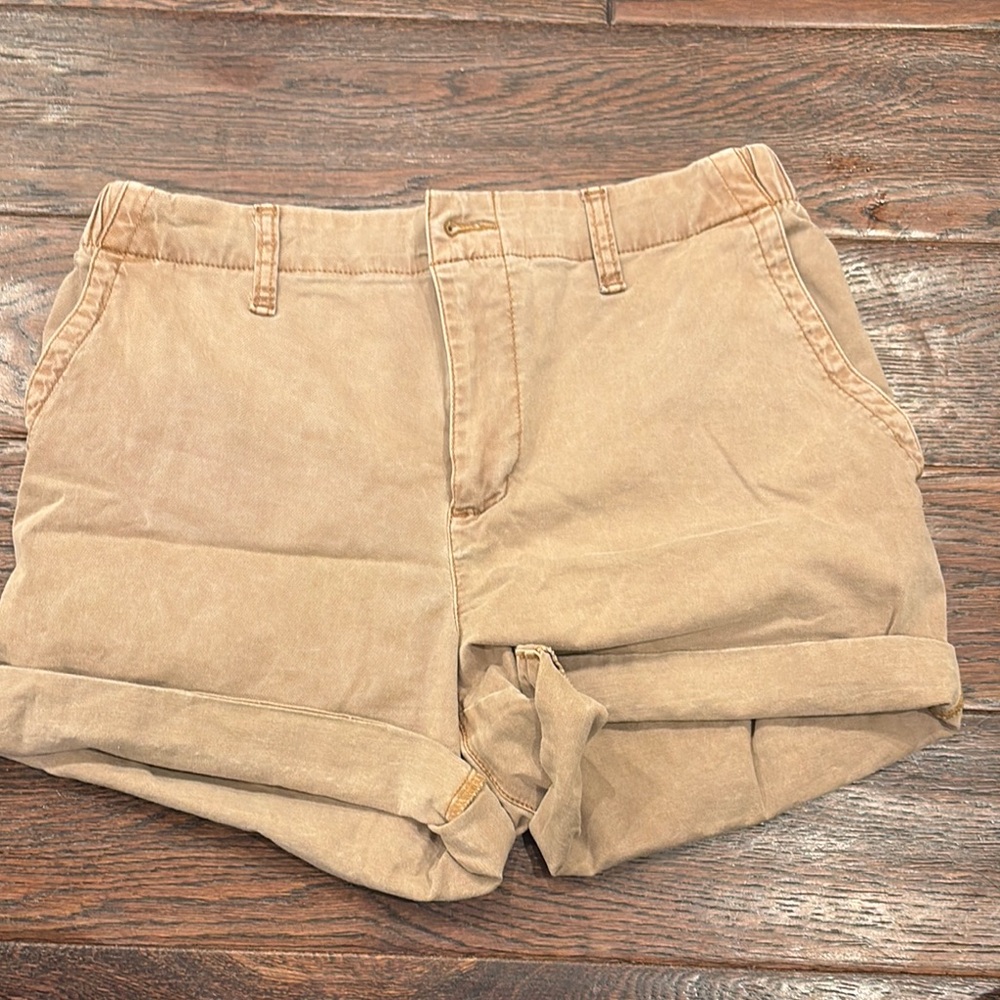Casual Tan Women's Shorts
